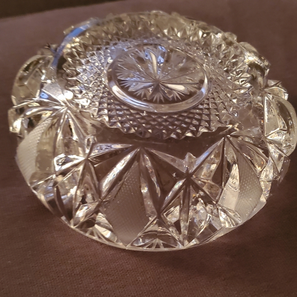 Crystal cigar Ashtray - Picture 2 of 3